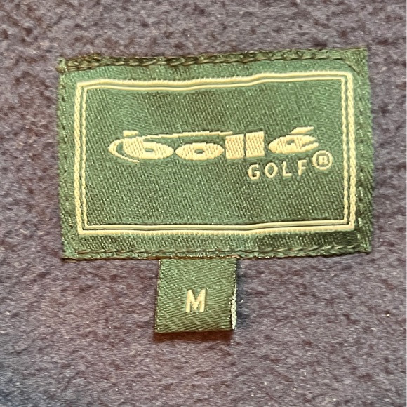 Bolle Golf Mens Medium LS‎ Fleece Zip Front Sport Jacket Navy Blue - Picture 4 of 8